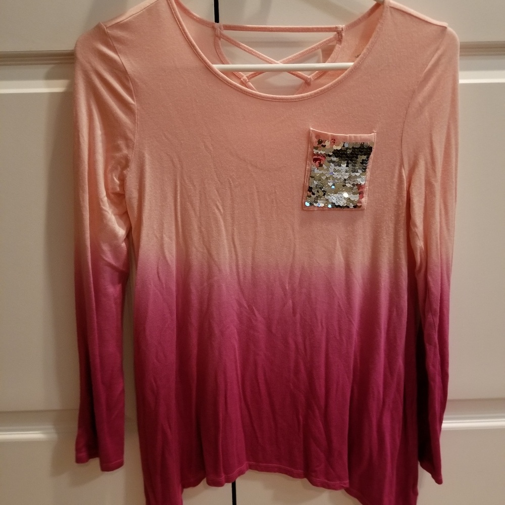 Justice Hi-Lo Long Sleeved Shirt